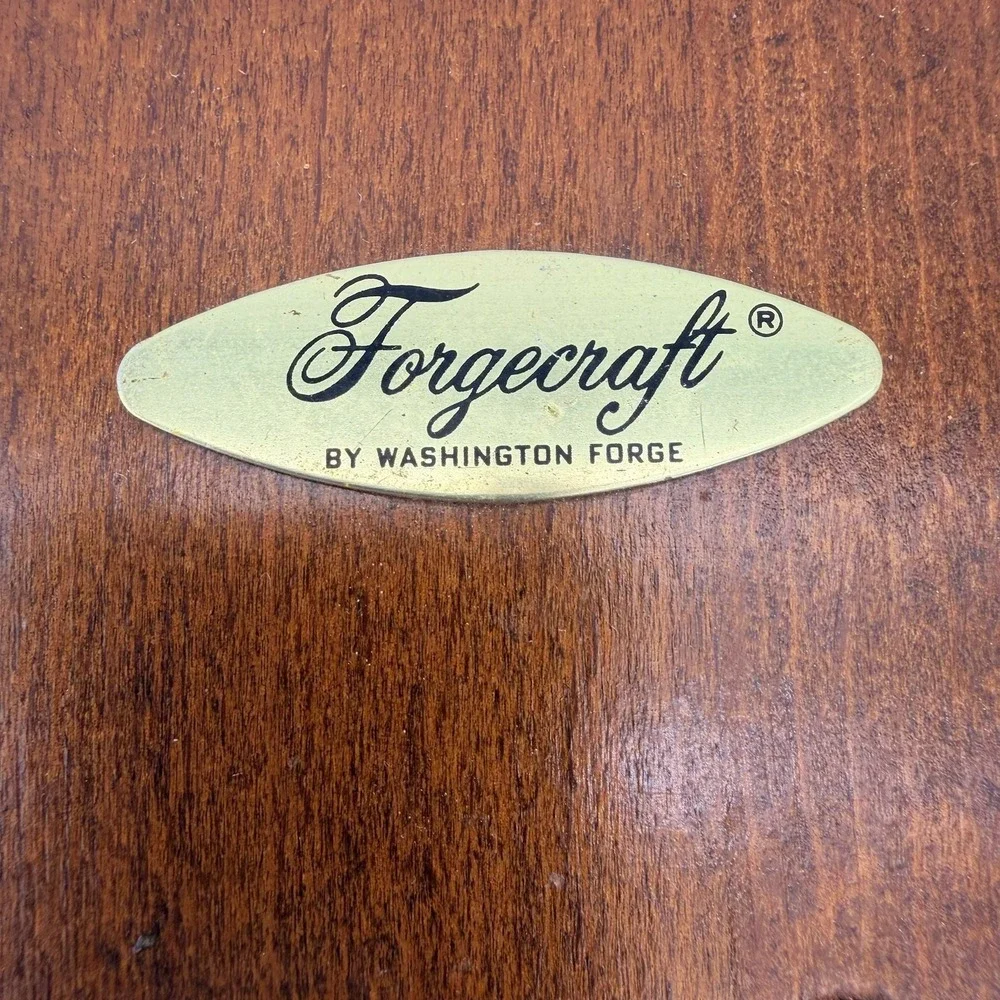 Vintage Forgecraft by Washington Forge Fleetwood Handle 3-Piece Carving Set with